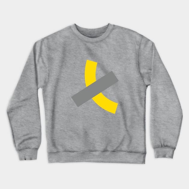 Minimal Contemporary Art Crewneck Sweatshirt by vectalex